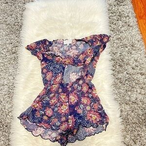 Floral romper